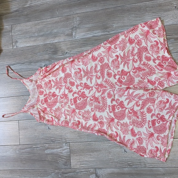 BOGO!! Jessica Simpson Paisley Floral Wide Leg Romper Size Small - Picture 4 of 5